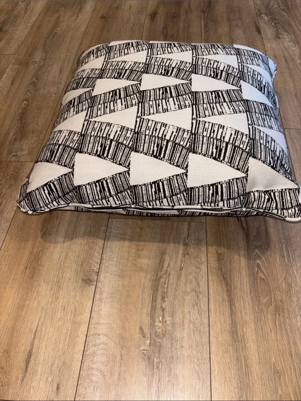 Black & White Throw Pillow